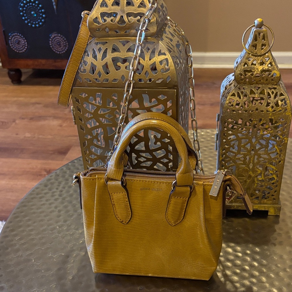 Anne Klein Goldenrod Color Mini Bag